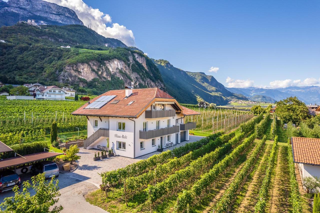 Haus Stolz Bed and Breakfast Eppan an der Weinstraße Buitenkant foto